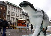直击哥本哈根：哥本哈根街头“消失的北极熊”