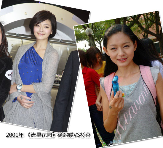 2001年 《流星花园》徐熙媛vs杉菜  倔强无畏的杂草  事实
