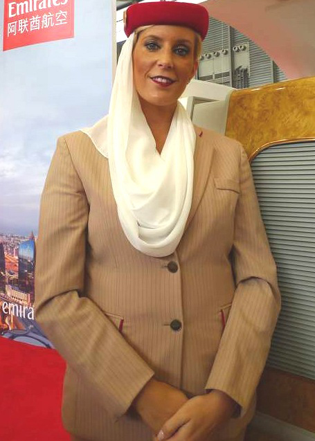 阿联酋美女空姐