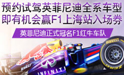 参加活动赢F1中国站门票