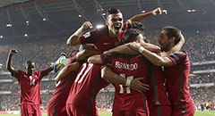 世预赛-葡萄牙2-0晋级 佩佩领群星狂欢