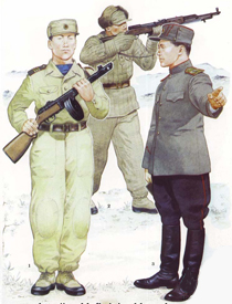 朝鲜人民军军服变迁图片